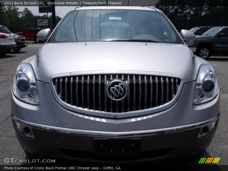 Quicksilver Metallic / Titanium/Dark Titanium 2011 Buick Enclave CXL