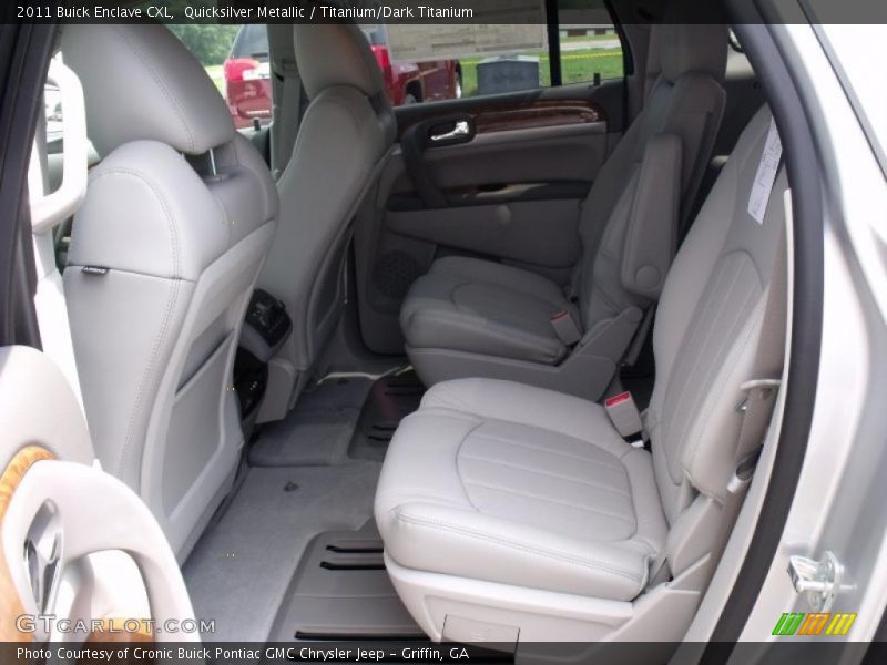 Quicksilver Metallic / Titanium/Dark Titanium 2011 Buick Enclave CXL