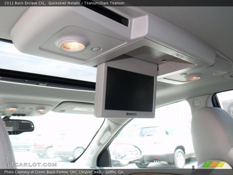 Quicksilver Metallic / Titanium/Dark Titanium 2011 Buick Enclave CXL