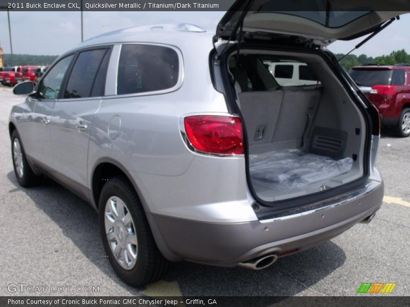 Quicksilver Metallic / Titanium/Dark Titanium 2011 Buick Enclave CXL