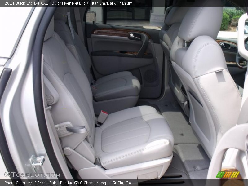 Quicksilver Metallic / Titanium/Dark Titanium 2011 Buick Enclave CXL