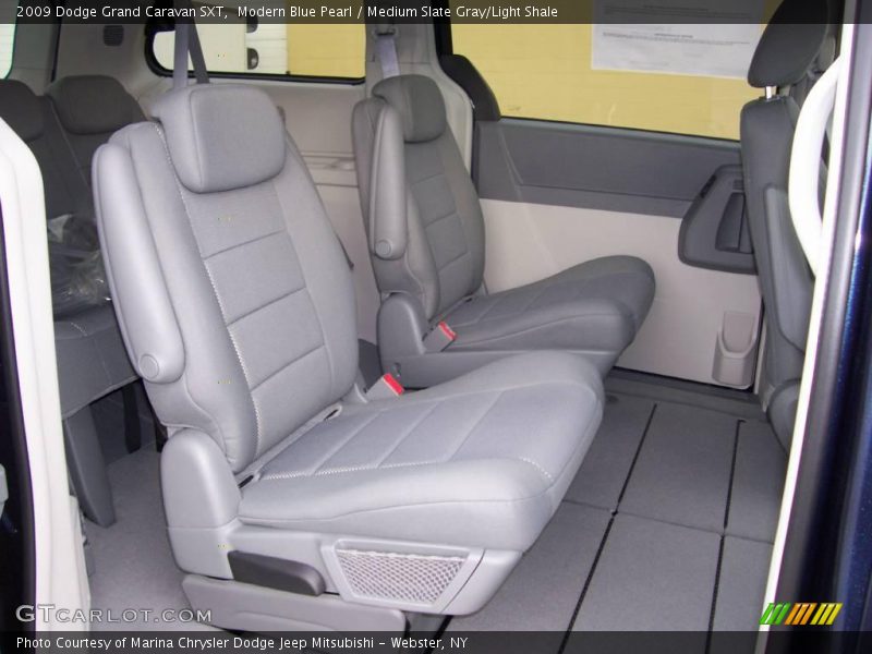 Modern Blue Pearl / Medium Slate Gray/Light Shale 2009 Dodge Grand Caravan SXT