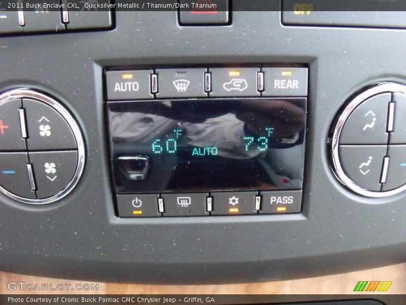 Quicksilver Metallic / Titanium/Dark Titanium 2011 Buick Enclave CXL