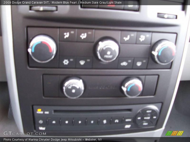 Modern Blue Pearl / Medium Slate Gray/Light Shale 2009 Dodge Grand Caravan SXT
