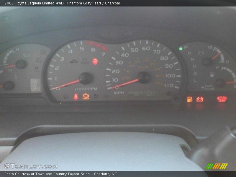 Phantom Gray Pearl / Charcoal 2003 Toyota Sequoia Limited 4WD