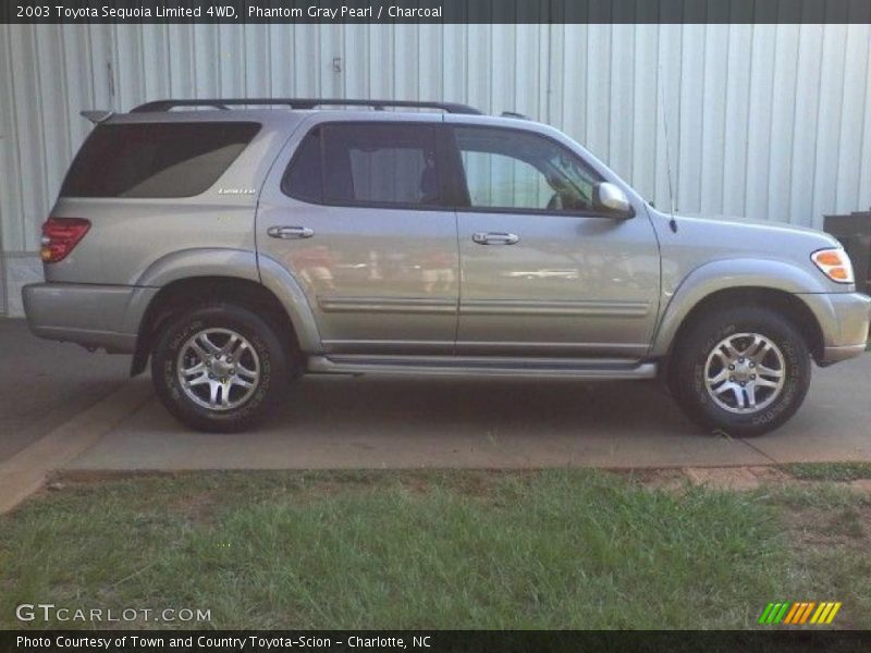 Phantom Gray Pearl / Charcoal 2003 Toyota Sequoia Limited 4WD