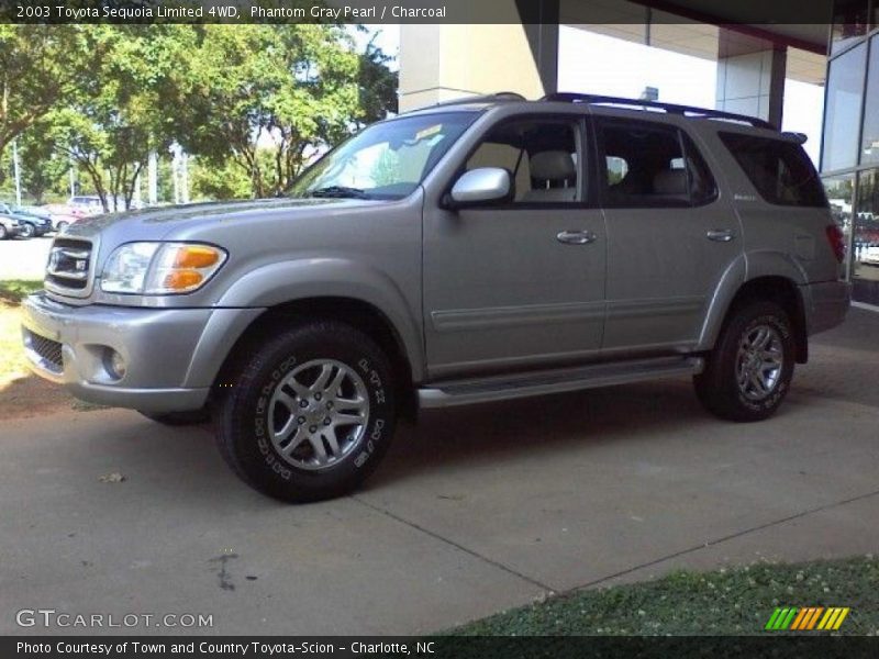 Phantom Gray Pearl / Charcoal 2003 Toyota Sequoia Limited 4WD