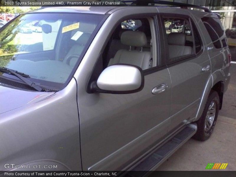 Phantom Gray Pearl / Charcoal 2003 Toyota Sequoia Limited 4WD