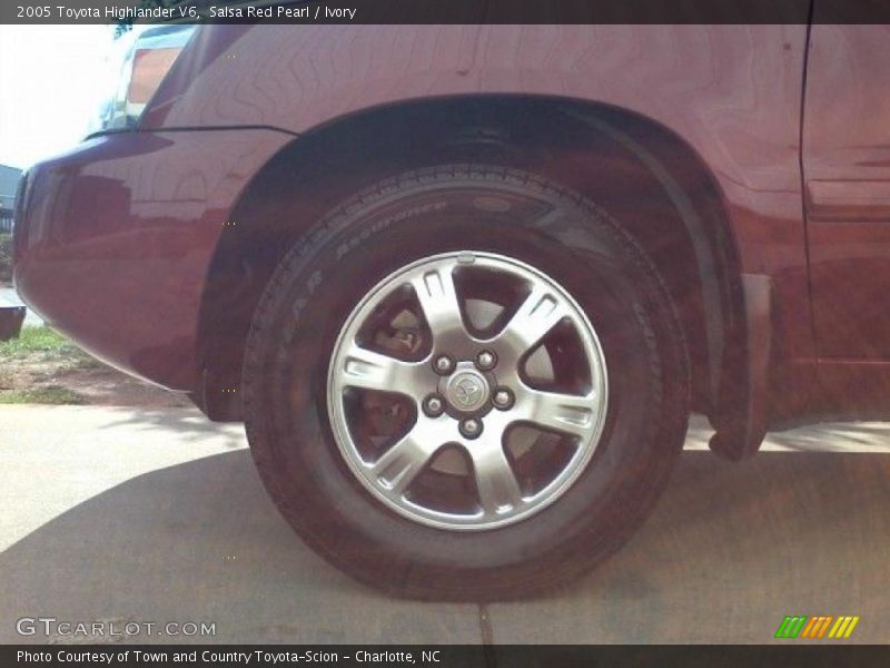 Salsa Red Pearl / Ivory 2005 Toyota Highlander V6