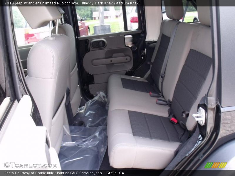 Black / Dark Khaki/Medium Khaki 2010 Jeep Wrangler Unlimited Rubicon 4x4