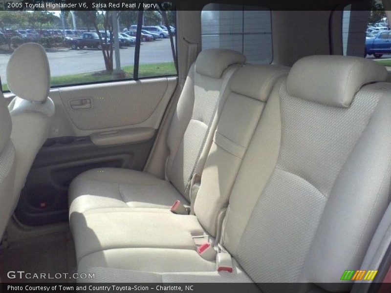 Salsa Red Pearl / Ivory 2005 Toyota Highlander V6