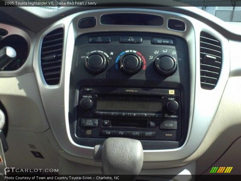 Salsa Red Pearl / Ivory 2005 Toyota Highlander V6