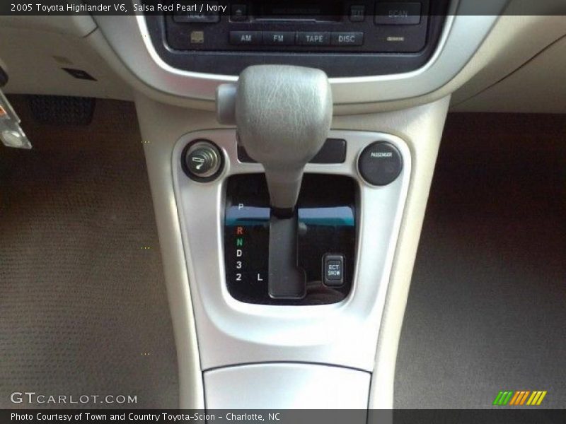 Salsa Red Pearl / Ivory 2005 Toyota Highlander V6