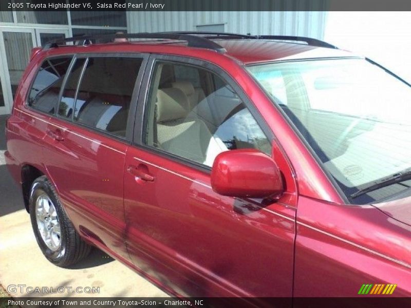 Salsa Red Pearl / Ivory 2005 Toyota Highlander V6