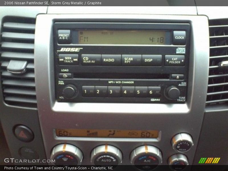 Storm Grey Metallic / Graphite 2006 Nissan Pathfinder SE