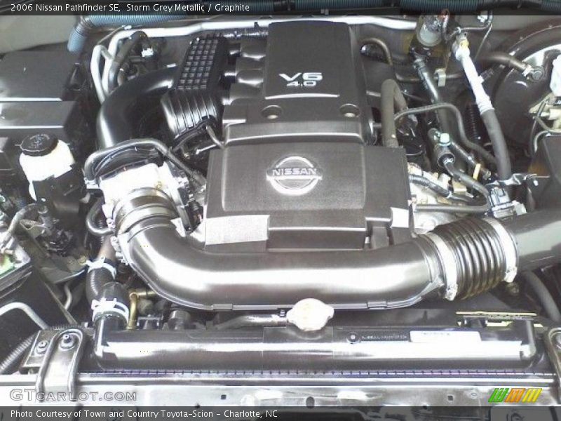 Storm Grey Metallic / Graphite 2006 Nissan Pathfinder SE