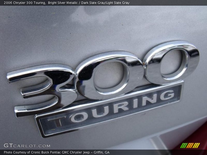 Bright Silver Metallic / Dark Slate Gray/Light Slate Gray 2006 Chrysler 300 Touring