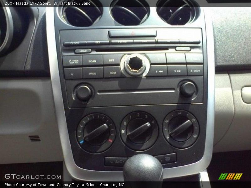 Brilliant Black / Sand 2007 Mazda CX-7 Sport