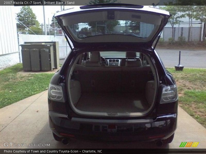 Brilliant Black / Sand 2007 Mazda CX-7 Sport