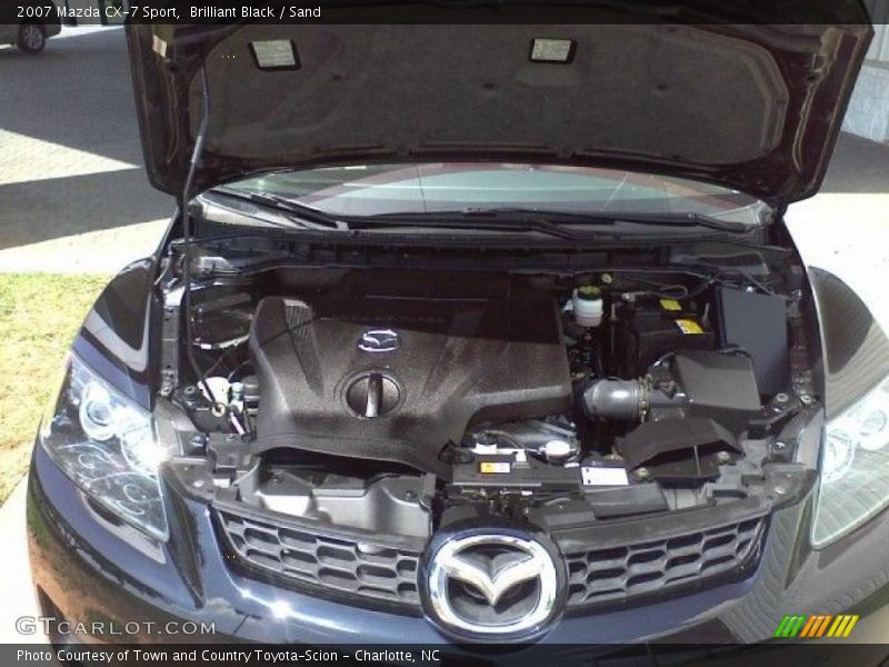 Brilliant Black / Sand 2007 Mazda CX-7 Sport