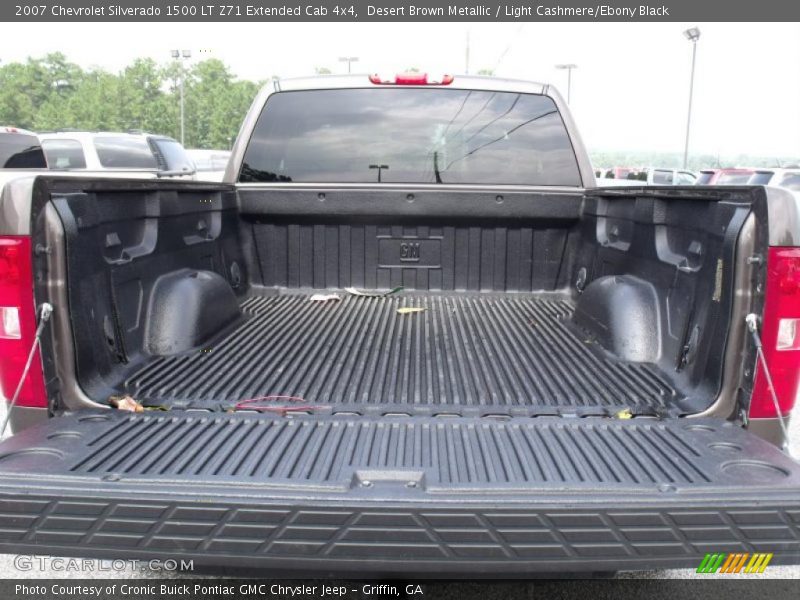 Desert Brown Metallic / Light Cashmere/Ebony Black 2007 Chevrolet Silverado 1500 LT Z71 Extended Cab 4x4