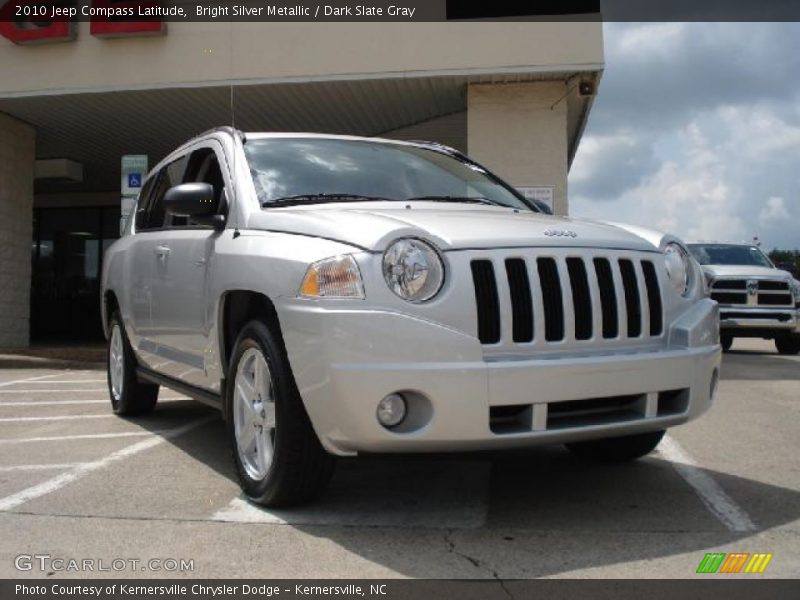 Bright Silver Metallic / Dark Slate Gray 2010 Jeep Compass Latitude