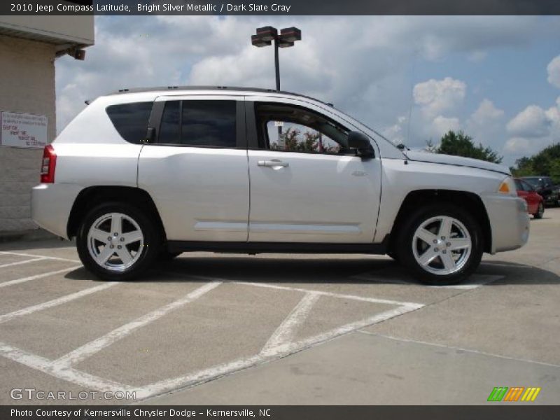 Bright Silver Metallic / Dark Slate Gray 2010 Jeep Compass Latitude