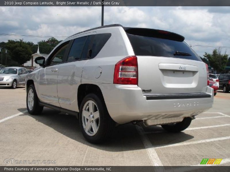 Bright Silver Metallic / Dark Slate Gray 2010 Jeep Compass Latitude