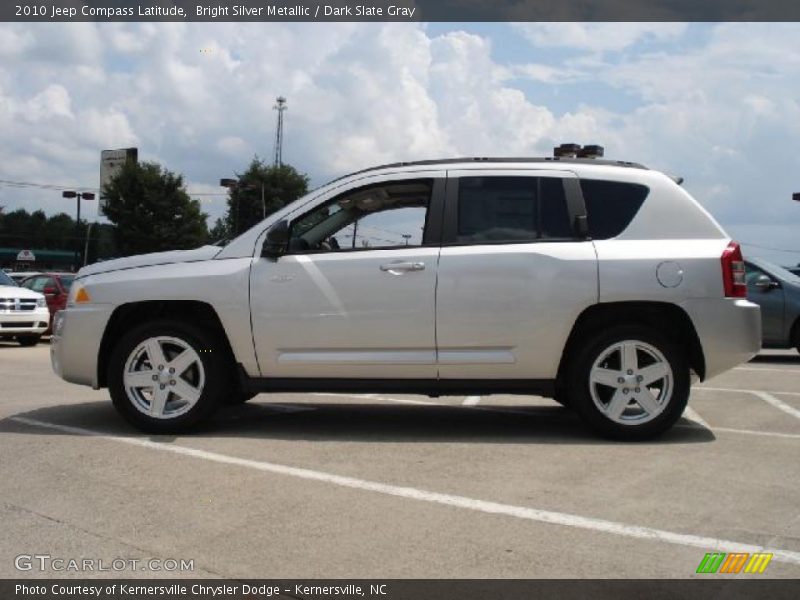Bright Silver Metallic / Dark Slate Gray 2010 Jeep Compass Latitude