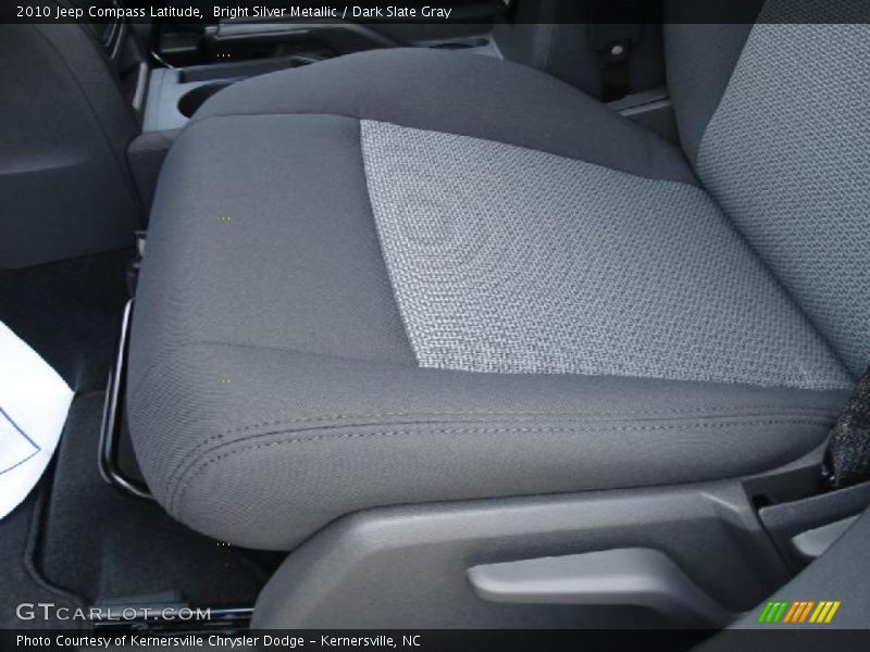 Bright Silver Metallic / Dark Slate Gray 2010 Jeep Compass Latitude