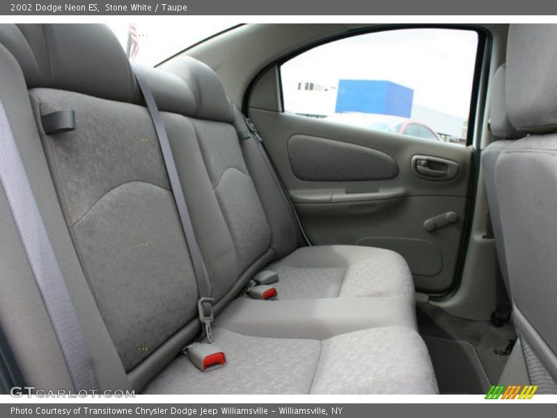 Stone White / Taupe 2002 Dodge Neon ES