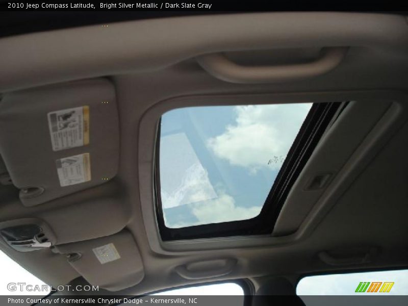 Bright Silver Metallic / Dark Slate Gray 2010 Jeep Compass Latitude