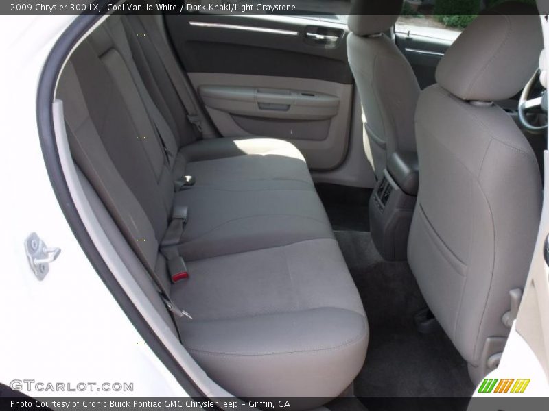 Cool Vanilla White / Dark Khaki/Light Graystone 2009 Chrysler 300 LX