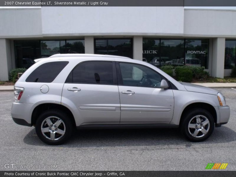 Silverstone Metallic / Light Gray 2007 Chevrolet Equinox LT
