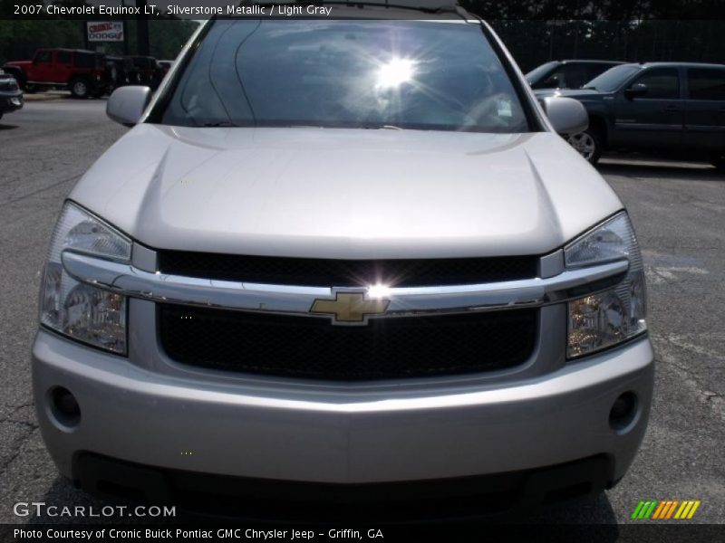 Silverstone Metallic / Light Gray 2007 Chevrolet Equinox LT