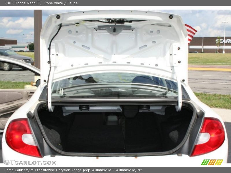 Stone White / Taupe 2002 Dodge Neon ES