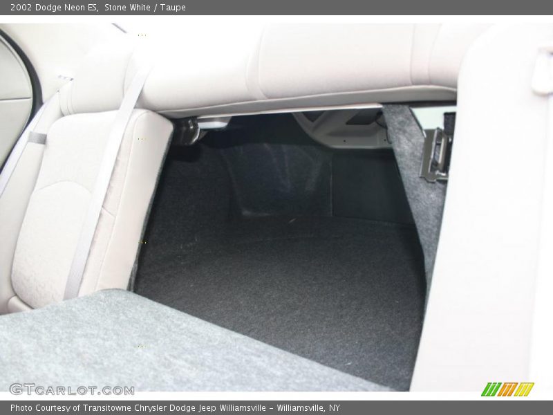 Stone White / Taupe 2002 Dodge Neon ES