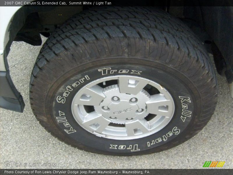 Summit White / Light Tan 2007 GMC Canyon SL Extended Cab