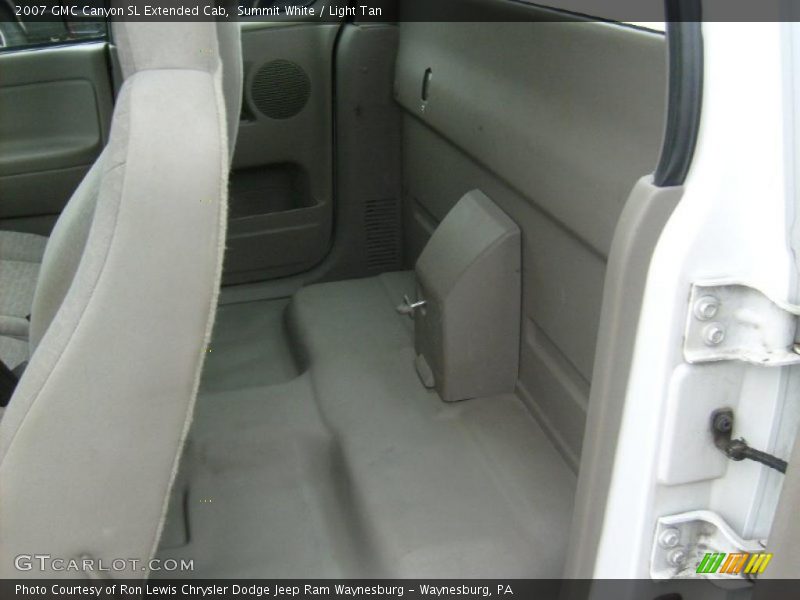 Summit White / Light Tan 2007 GMC Canyon SL Extended Cab