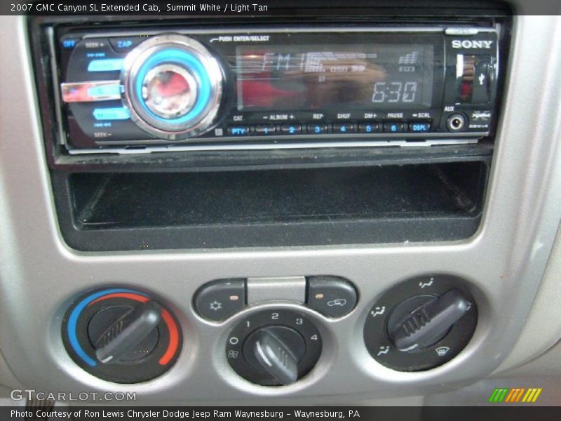 Summit White / Light Tan 2007 GMC Canyon SL Extended Cab