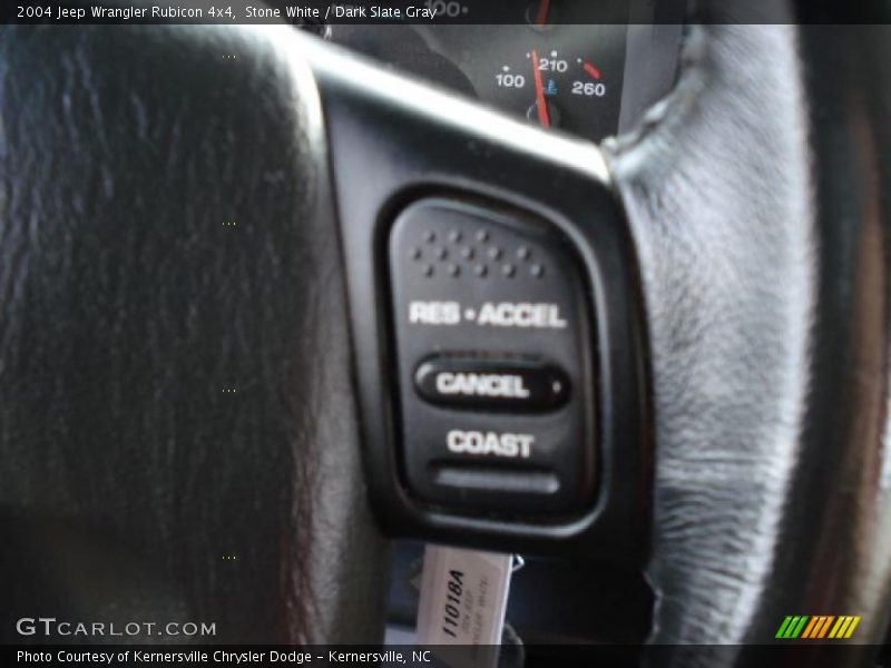 Stone White / Dark Slate Gray 2004 Jeep Wrangler Rubicon 4x4