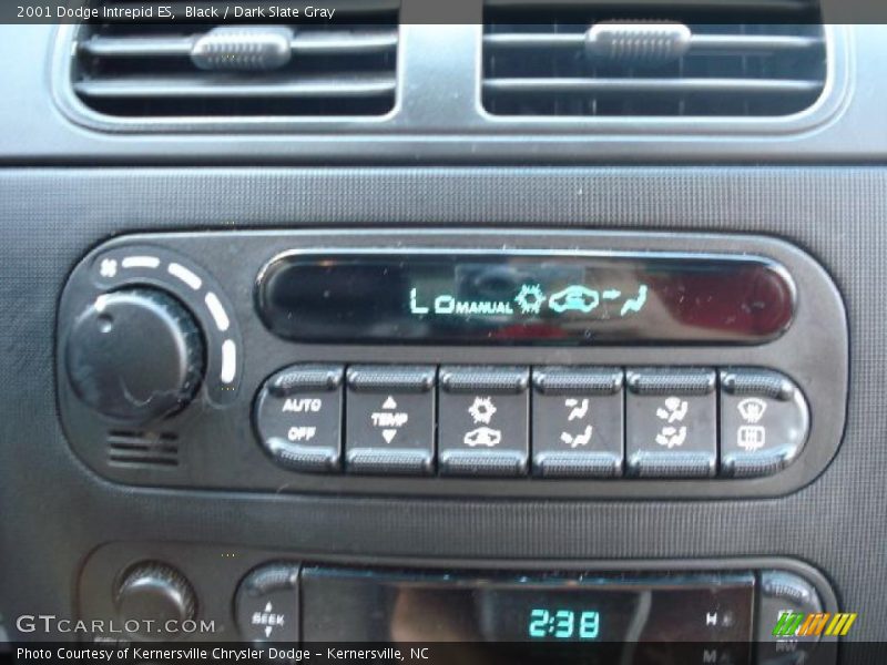 Black / Dark Slate Gray 2001 Dodge Intrepid ES