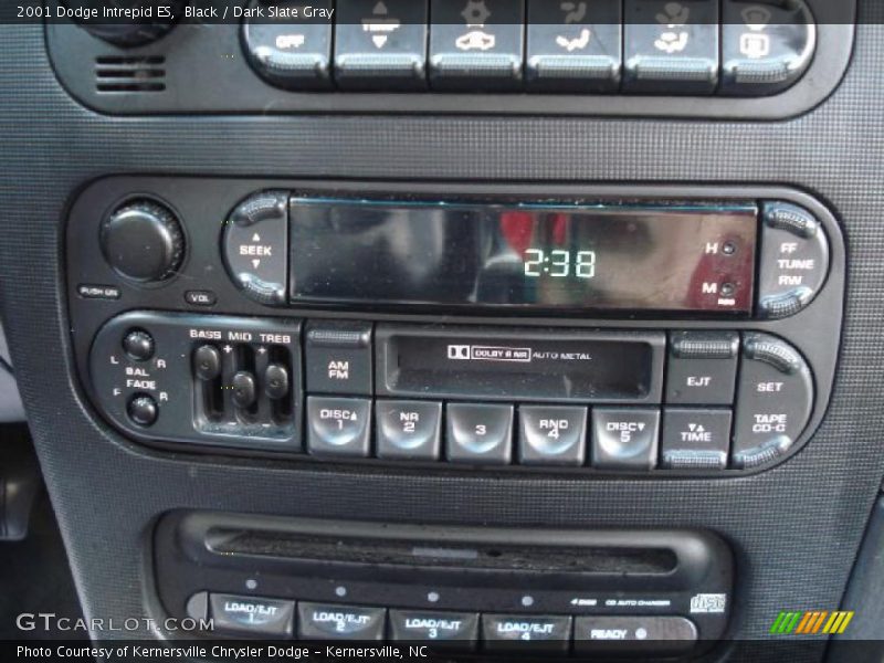 Black / Dark Slate Gray 2001 Dodge Intrepid ES