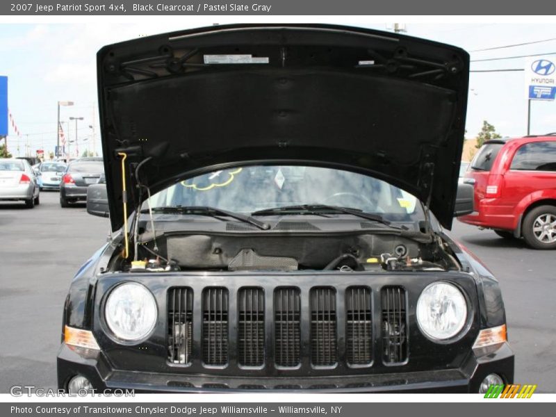 Black Clearcoat / Pastel Slate Gray 2007 Jeep Patriot Sport 4x4