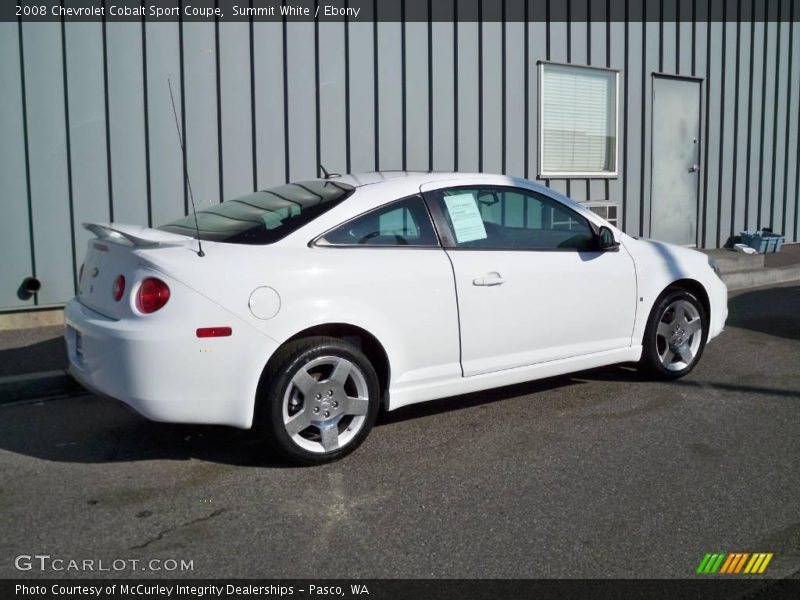 Summit White / Ebony 2008 Chevrolet Cobalt Sport Coupe