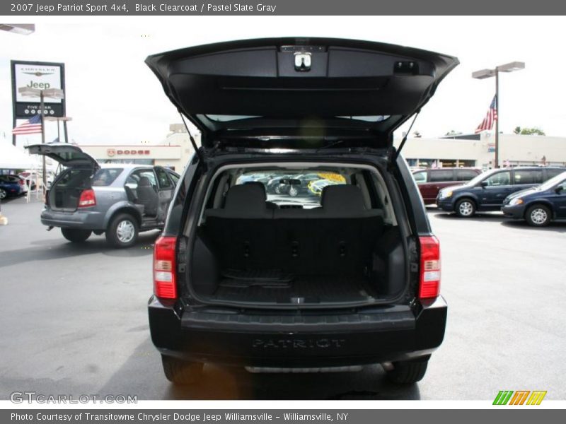 Black Clearcoat / Pastel Slate Gray 2007 Jeep Patriot Sport 4x4