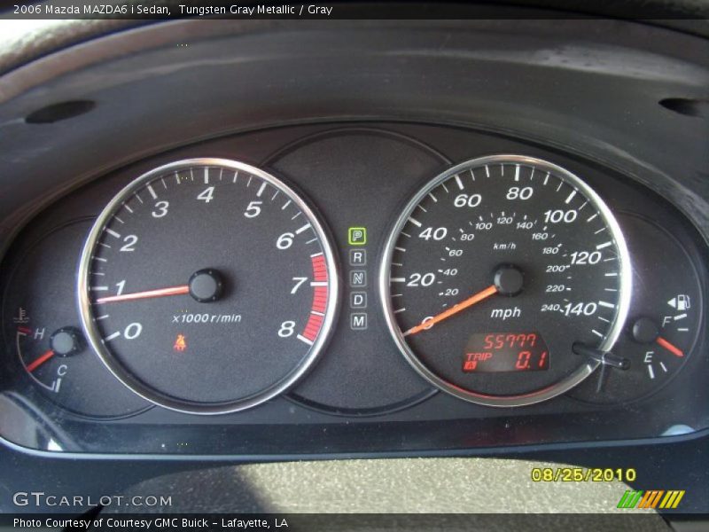 Tungsten Gray Metallic / Gray 2006 Mazda MAZDA6 i Sedan