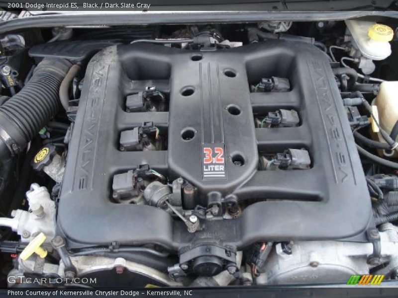 Black / Dark Slate Gray 2001 Dodge Intrepid ES
