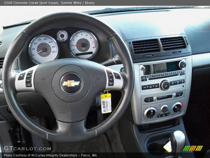Summit White / Ebony 2008 Chevrolet Cobalt Sport Coupe