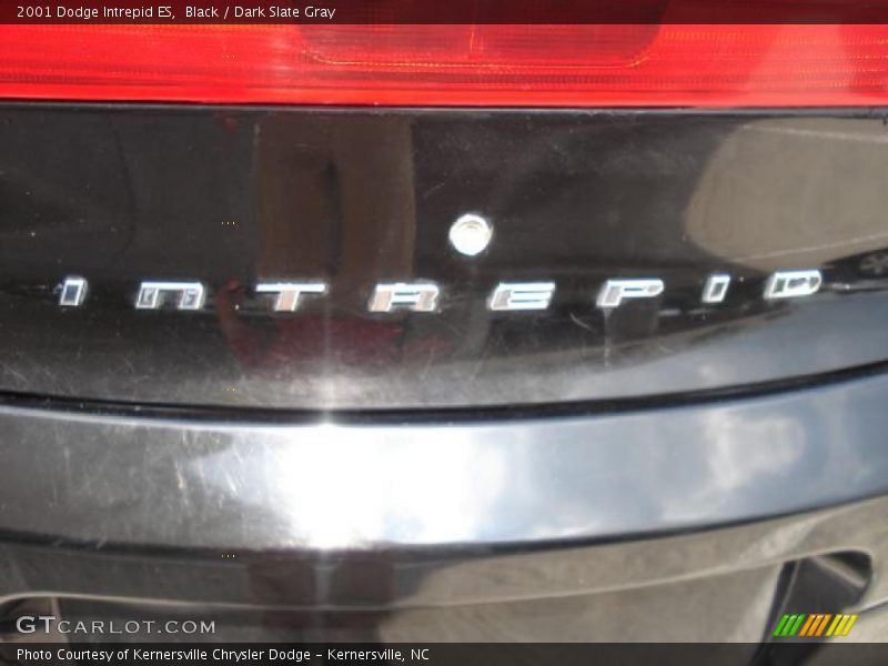 Black / Dark Slate Gray 2001 Dodge Intrepid ES